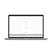 February 2021 Calendar Wallpaper for iMac and MacBook.