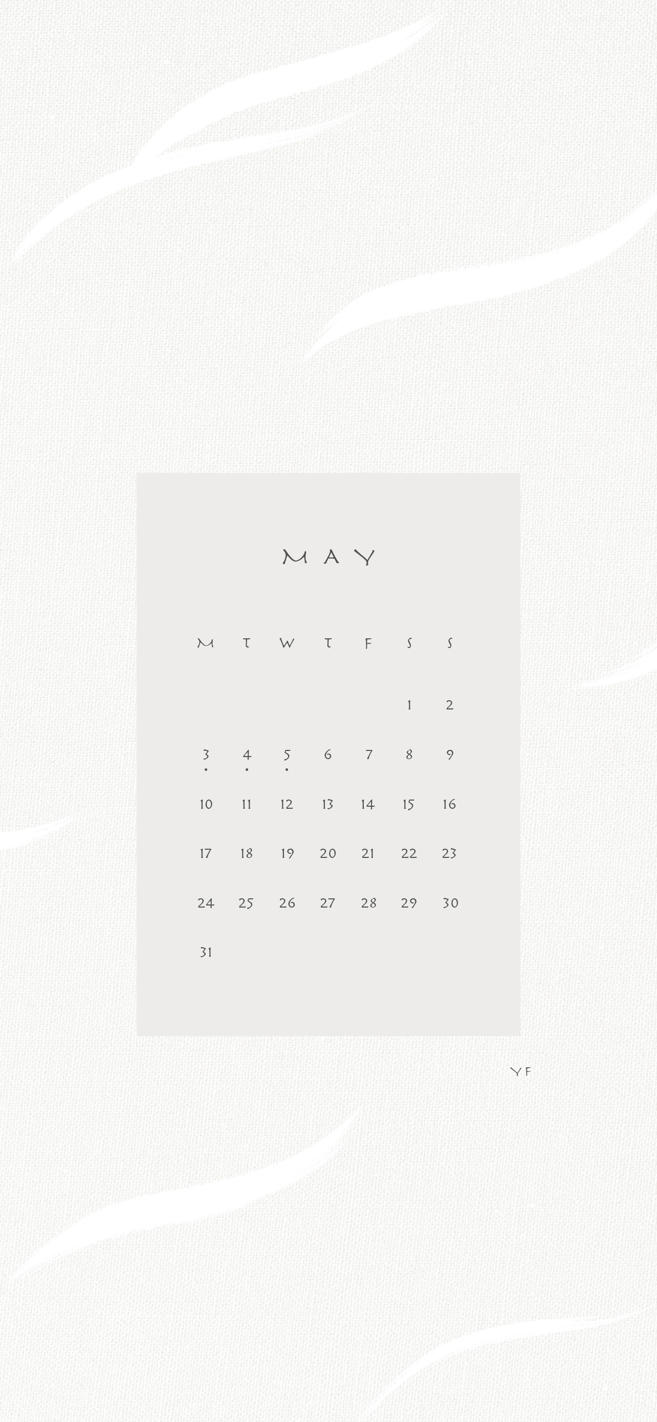 May 21 Calendar Wallpaper For The Iphone Design By Yf