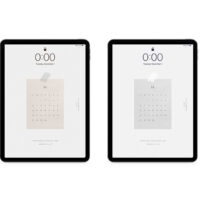November 2022 Calendar Wallpaper for the iPad.