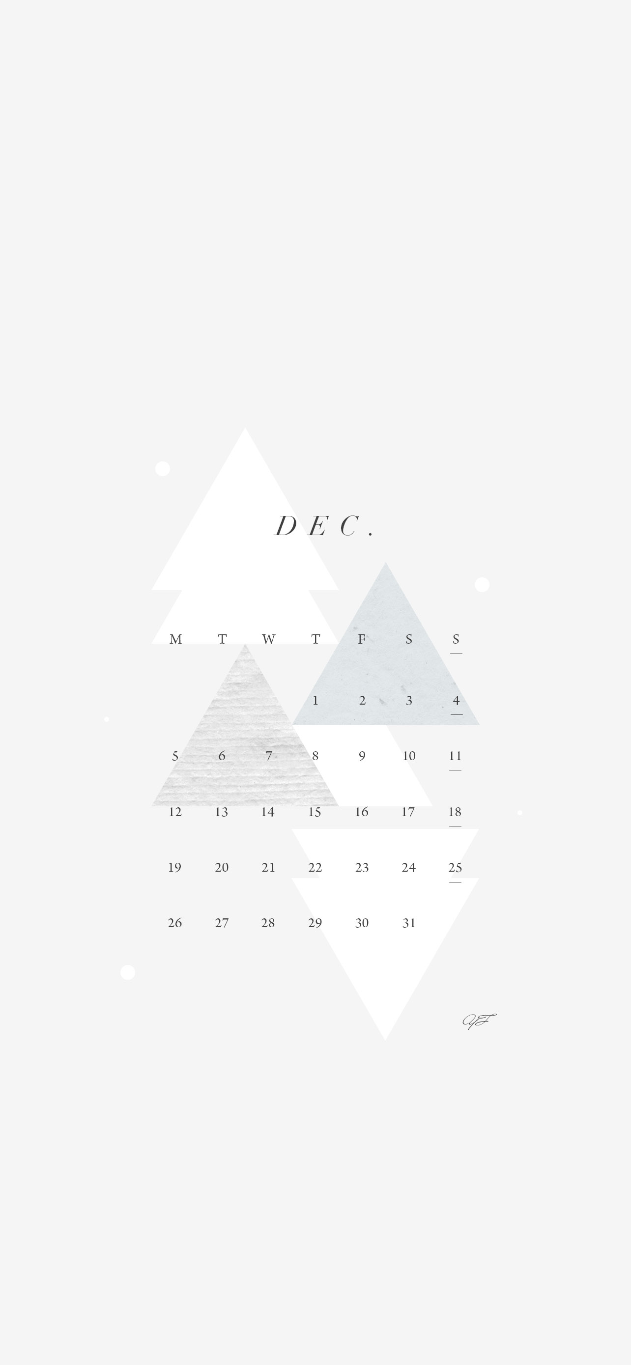 December 22 Calendar Wallpaper For The Iphone Design By Yf